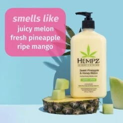 Sweet Pineapple & Honey Melon Herbal Body Moisturizer 10 Sweet Pineapple & Honey Melon Herbal Body Moisturizer -Cheap Beaunisa Store 2298018 alt02