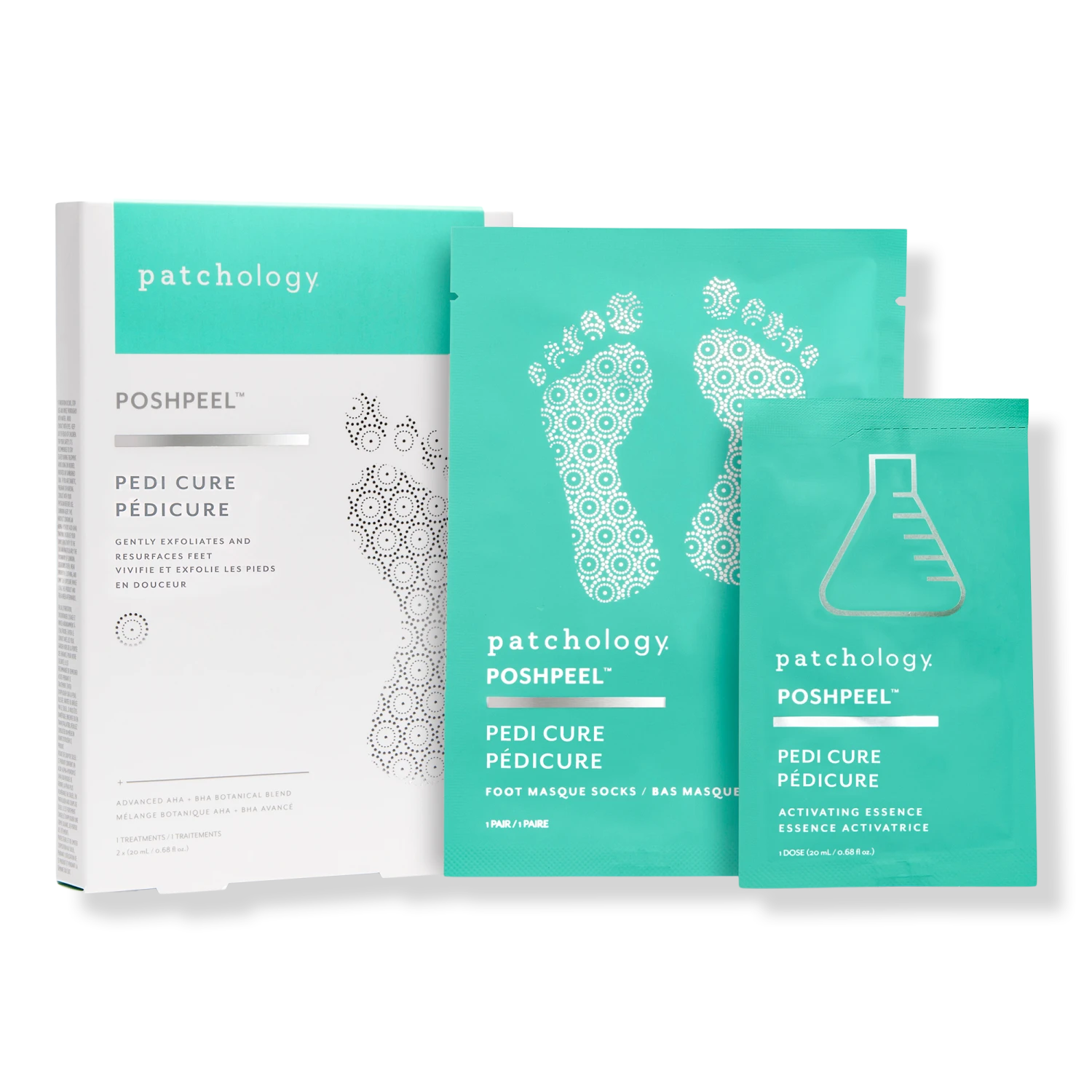 Patchology PoshPeel Pedi Cure Intensive Foot Peel Treatment 1 Patchology PoshPeel Pedi Cure Intensive Foot Peel Treatment