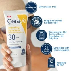Cerave Hydrating Mineral Sunscreen Lotion For Body SPF 30 -Cheap Beaunisa Store 2540956cm alt02