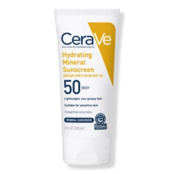 Cerave Hydrating Mineral Sunscreen Lotion For Body SPF 50 12 Cerave Hydrating Mineral Sunscreen Lotion For Body SPF 50 -Cheap Beaunisa Store 2540957