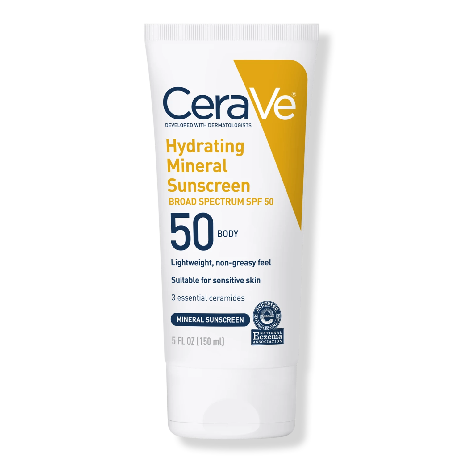Cerave Hydrating Mineral Sunscreen Lotion For Body SPF 50 3 Cerave Hydrating Mineral Sunscreen Lotion For Body SPF 50 - Image 3