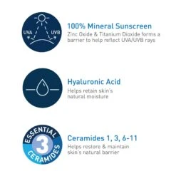 Cerave Hydrating Mineral Sunscreen Lotion For Body SPF 50 18 Cerave Hydrating Mineral Sunscreen Lotion For Body SPF 50 -Cheap Beaunisa Store 2540957cm alt05