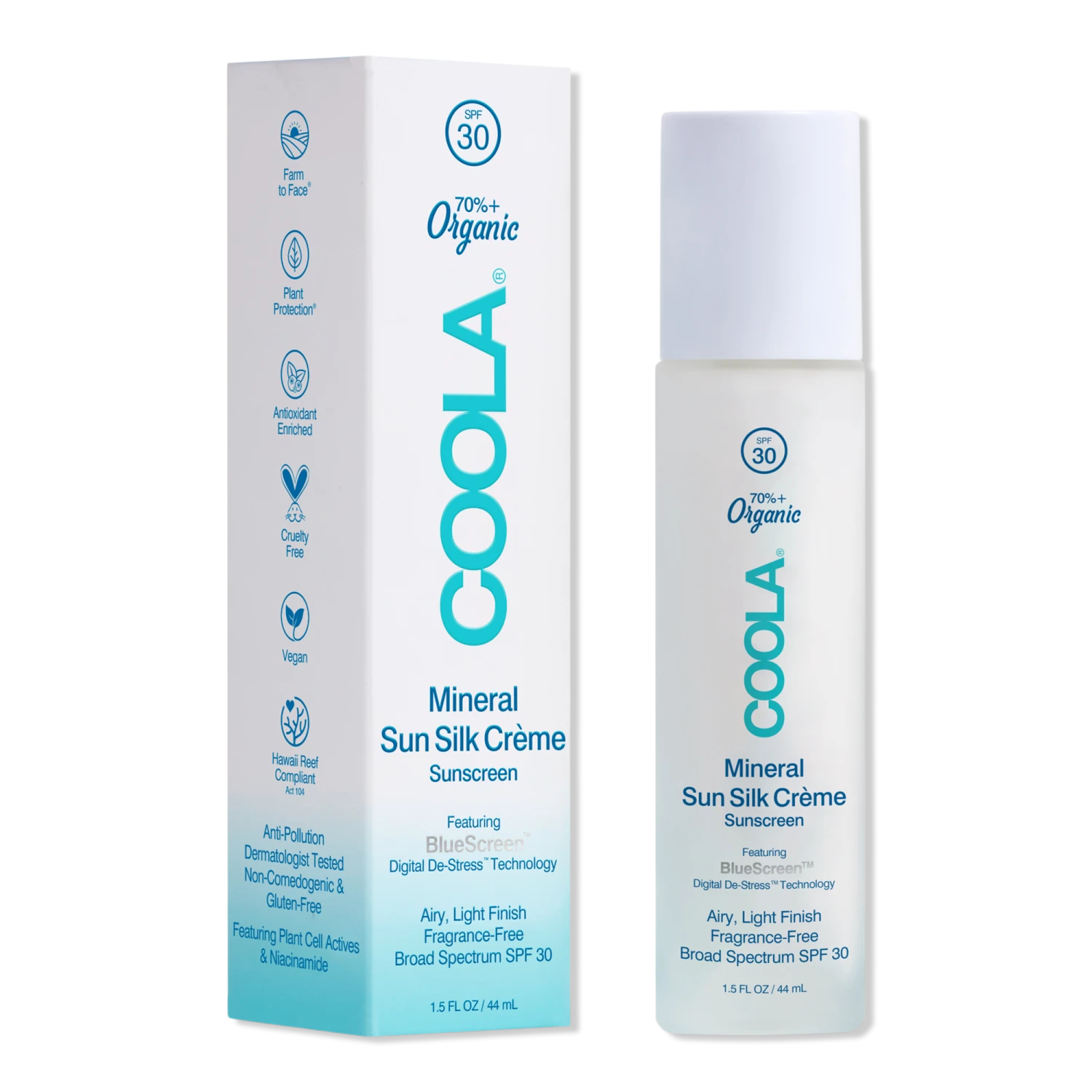 Coola Full Spectrum 360° Mineral Sun Silk Crème SPF 30 4 Coola Full Spectrum 360° Mineral Sun Silk Crème SPF 30 - Image 4