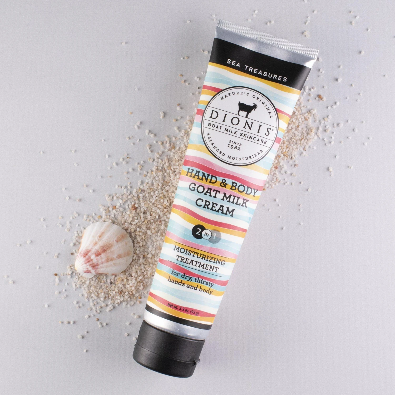 Sea Treasures Goat Milk Hand & Body Cream 2 Sea Treasures Goat Milk Hand & Body Cream - Image 2