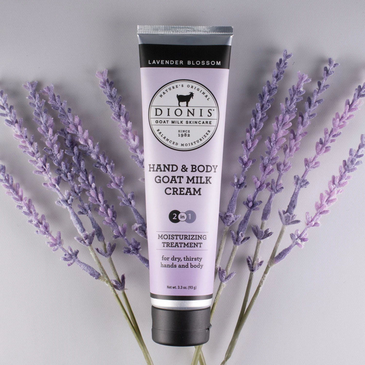 Lavender Blossom Goat Milk Hand & Body Cream 2 Lavender Blossom Goat Milk Hand & Body Cream - Image 2