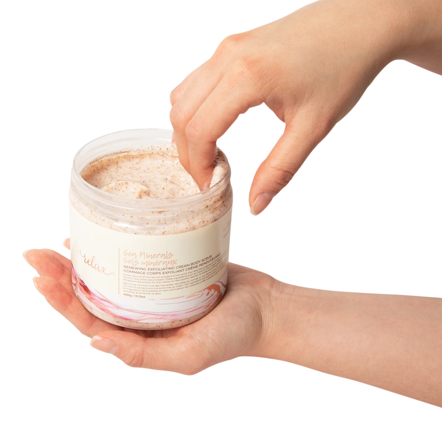 Sea Minerals Renewing Exfoliating Cream Body Scrub 2 Sea Minerals Renewing Exfoliating Cream Body Scrub - Image 2