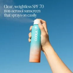 Coola Peach Blossom Classic Body Organic Sunscreen Spray SPF 70 -Cheap Beaunisa Store 2561100 alt01