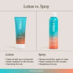 Coola Peach Blossom Classic Body Organic Sunscreen Spray SPF 70