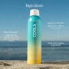 Coola Piña Colada Classic Body Organic Sunscreen Spray SPF 30