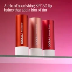 Coola Beauty & The Beach Mineral Liplux SPF 30 Trio
