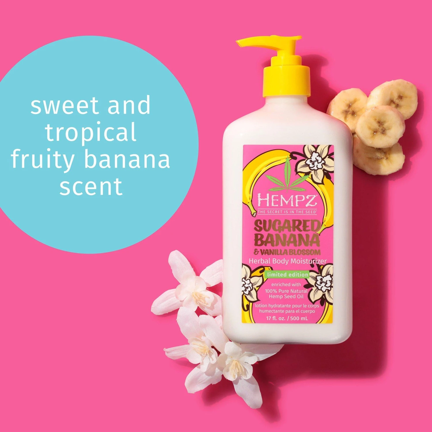 Sugared Banana & Vanilla Blossom Herbal Body Moisturizer 2 Sugared Banana & Vanilla Blossom Herbal Body Moisturizer - Image 2