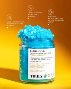 Blueberry Kush CBD Body Scrub