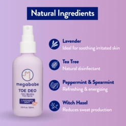 Lavender Mint Toe Deo Odor-Blocking Foot Spray -Cheap Beaunisa Store 2577423 alt02