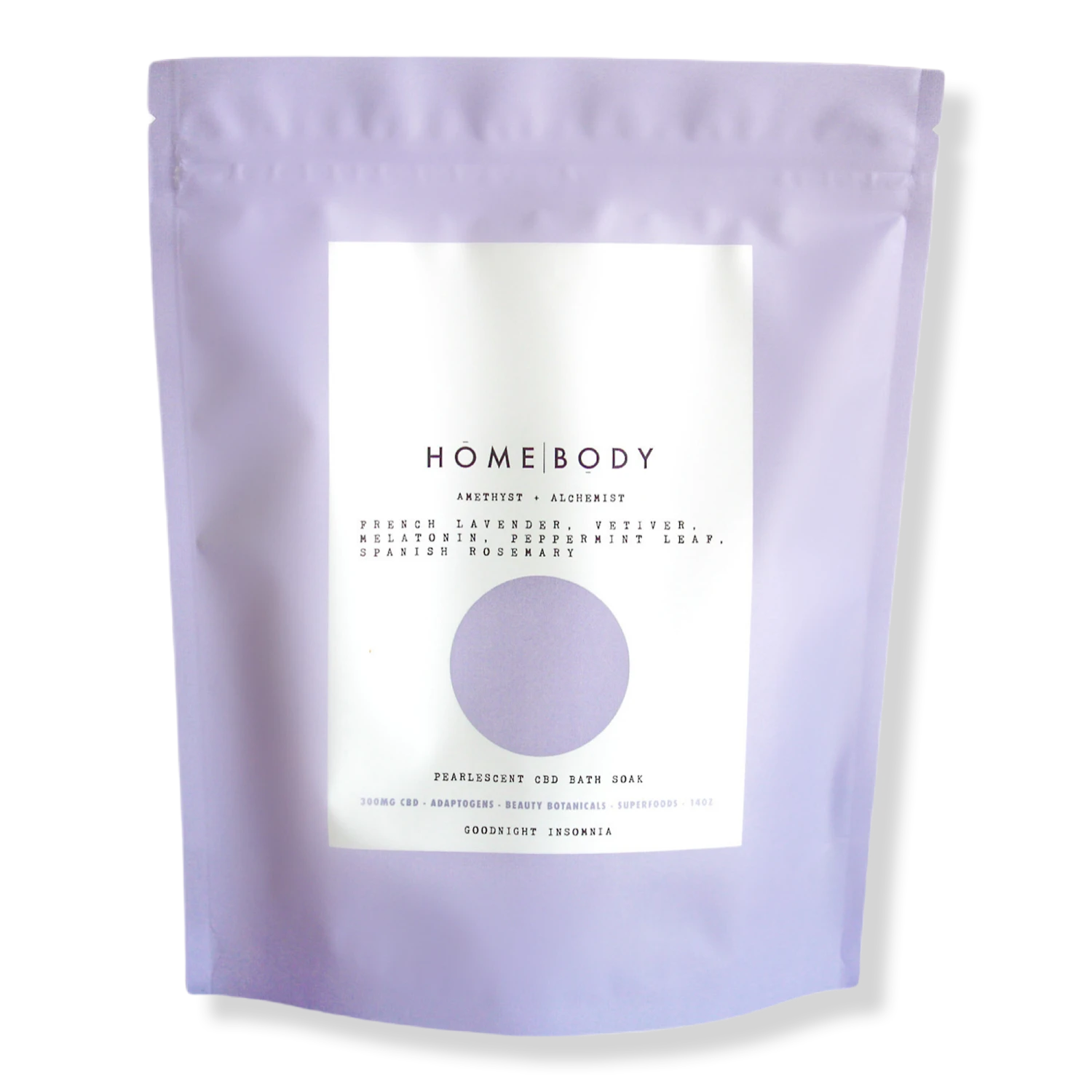 Amethyst + Alchemist Pearlescent CBD Bath Bomb Soak 2 Amethyst + Alchemist Pearlescent CBD Bath Bomb Soak - Image 2