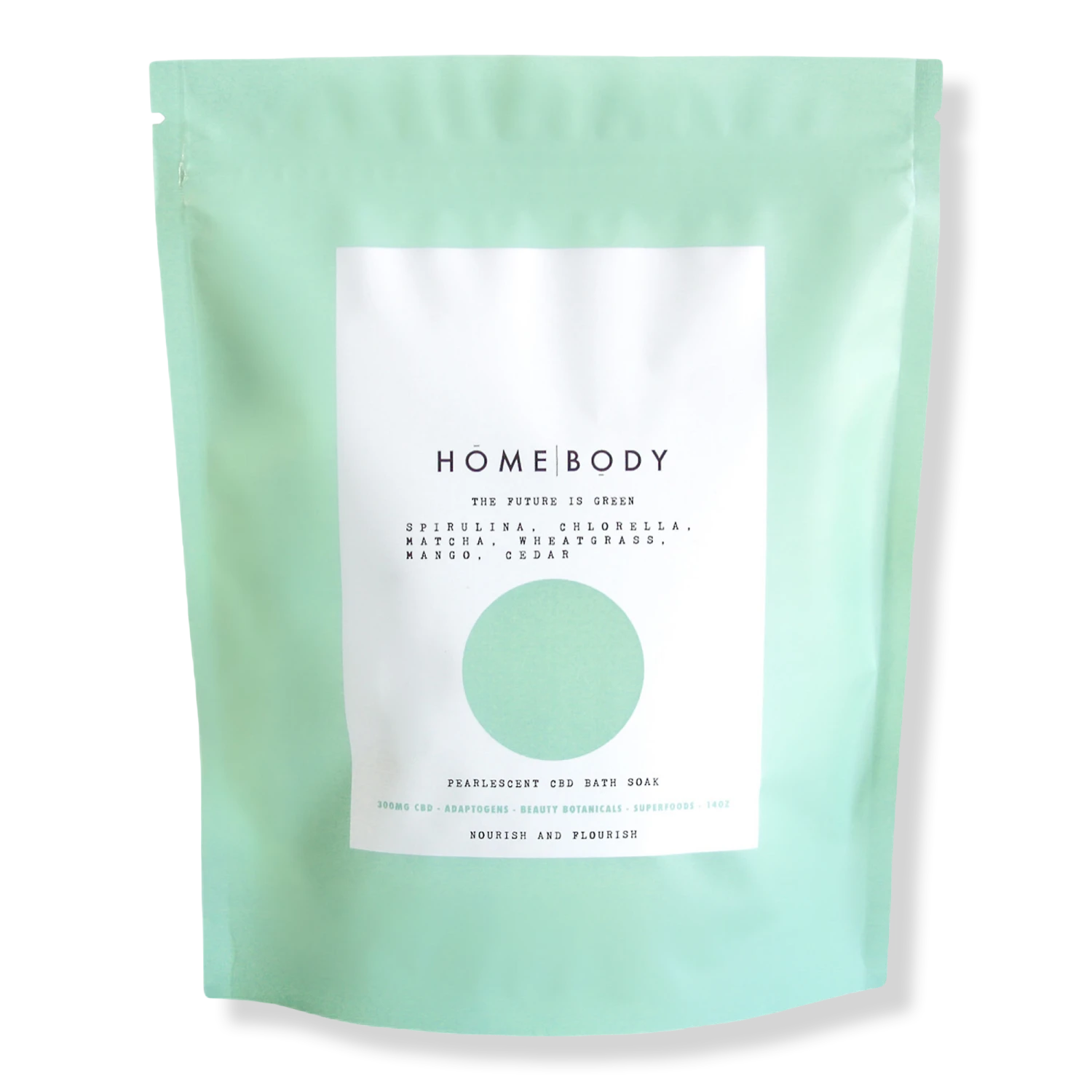 The Future Is Green Pearlescent CBD Bath Bomb Soak 3 The Future Is Green Pearlescent CBD Bath Bomb Soak - Image 3