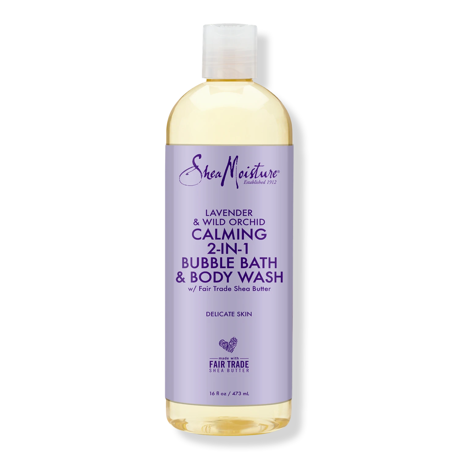 Lavender & Wild Orchid Calming 2-In-1 Bubble Bath & Body Wash 1 Lavender & Wild Orchid Calming 2-In-1 Bubble Bath & Body Wash