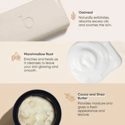 Body Trio Kit Oatmeal -Cheap Beaunisa Store 2585295cm alt01