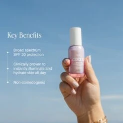 Coola Dew Good Illuminating Serum Sunscreen With Probiotic Technology SPF 30 -Cheap Beaunisa Store 2591991cm alt02