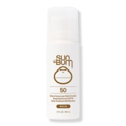 Sun Bum Mineral SPF 50 Sunscreen Roll-On Lotion