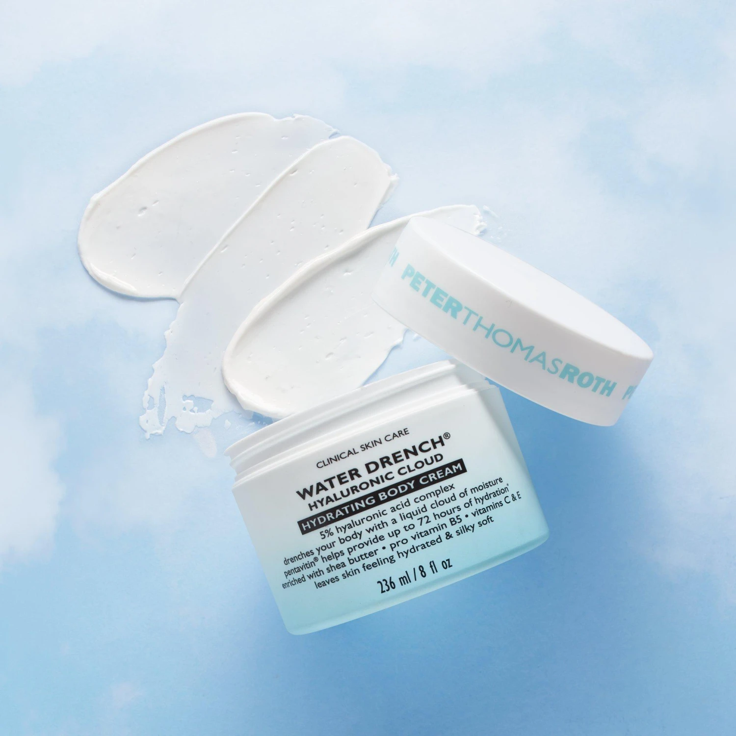 Peter Thomas Roth Water Drench Hyaluronic Cloud Hydrating Body Cream 4 Peter Thomas Roth Water Drench Hyaluronic Cloud Hydrating Body Cream - Image 4