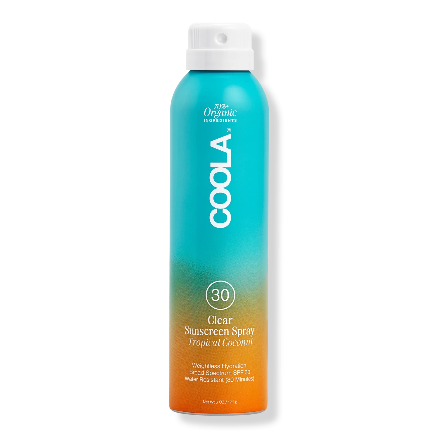 Coola Classic Body Organic Sunscreen Spray SPF 30 Tropical Coconut 2 Coola Classic Body Organic Sunscreen Spray SPF 30 Tropical Coconut - Image 2