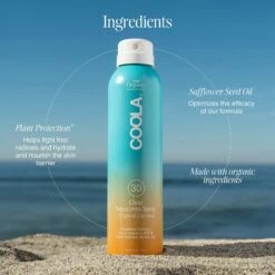 Coola Classic Body Organic Sunscreen Spray SPF 30 Tropical Coconut 11 Coola Classic Body Organic Sunscreen Spray SPF 30 Tropical Coconut -Cheap Beaunisa Store 2592674 alt02