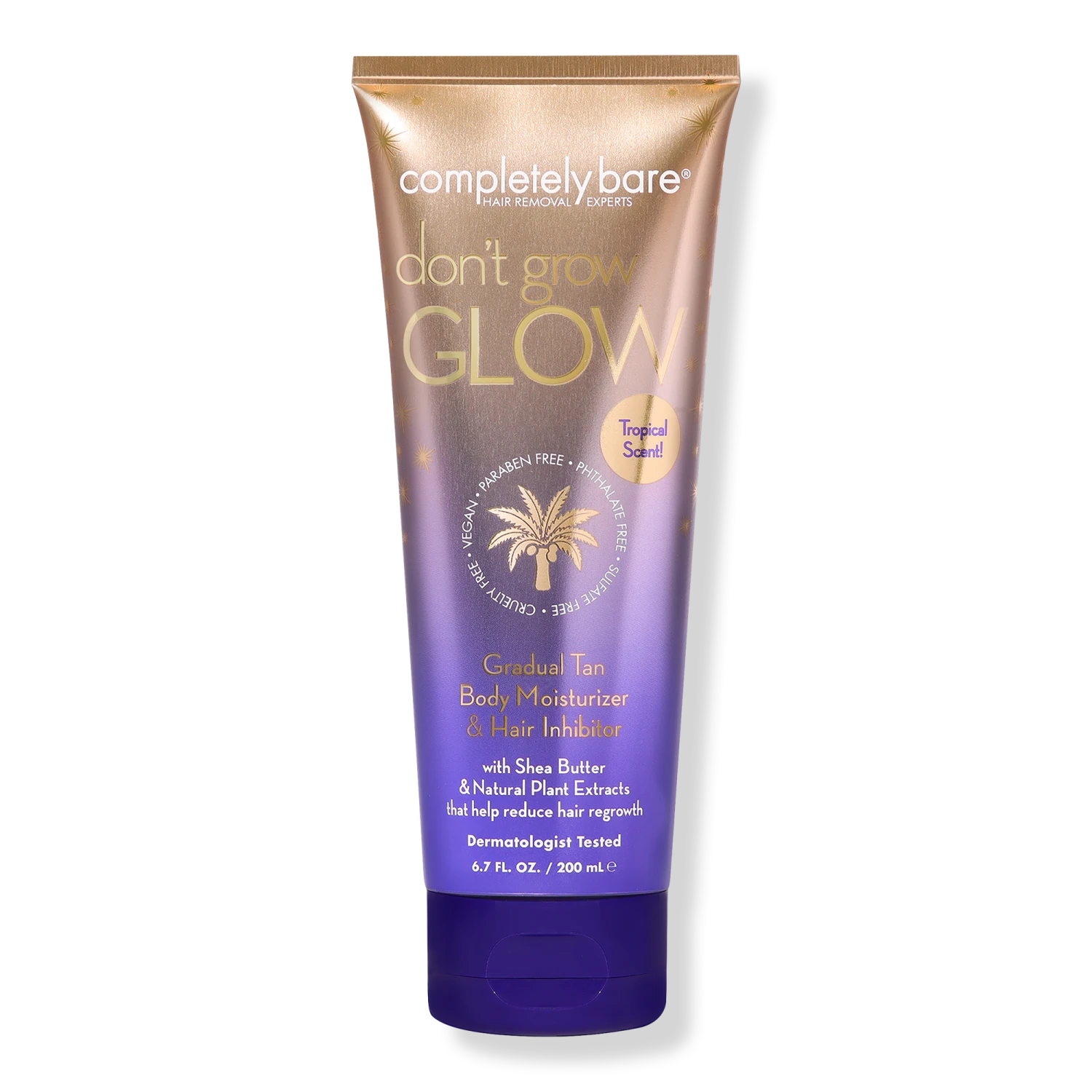 Don't Grow Glow Gradual Tan Body Moisturizer & Hair Inhibitor 3 Don't Grow Glow Gradual Tan Body Moisturizer & Hair Inhibitor - Image 3