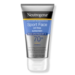 Neutrogena Sport Face Oil-Free Lotion Sunscreen, SPF 70+
