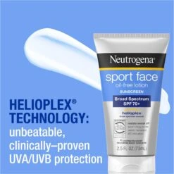 Neutrogena Sport Face Oil-Free Lotion Sunscreen, SPF 70+ -Cheap Beaunisa Store 2595050cm alt02