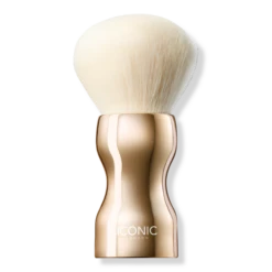 ICONIC LONDON Tan And Buff Brush