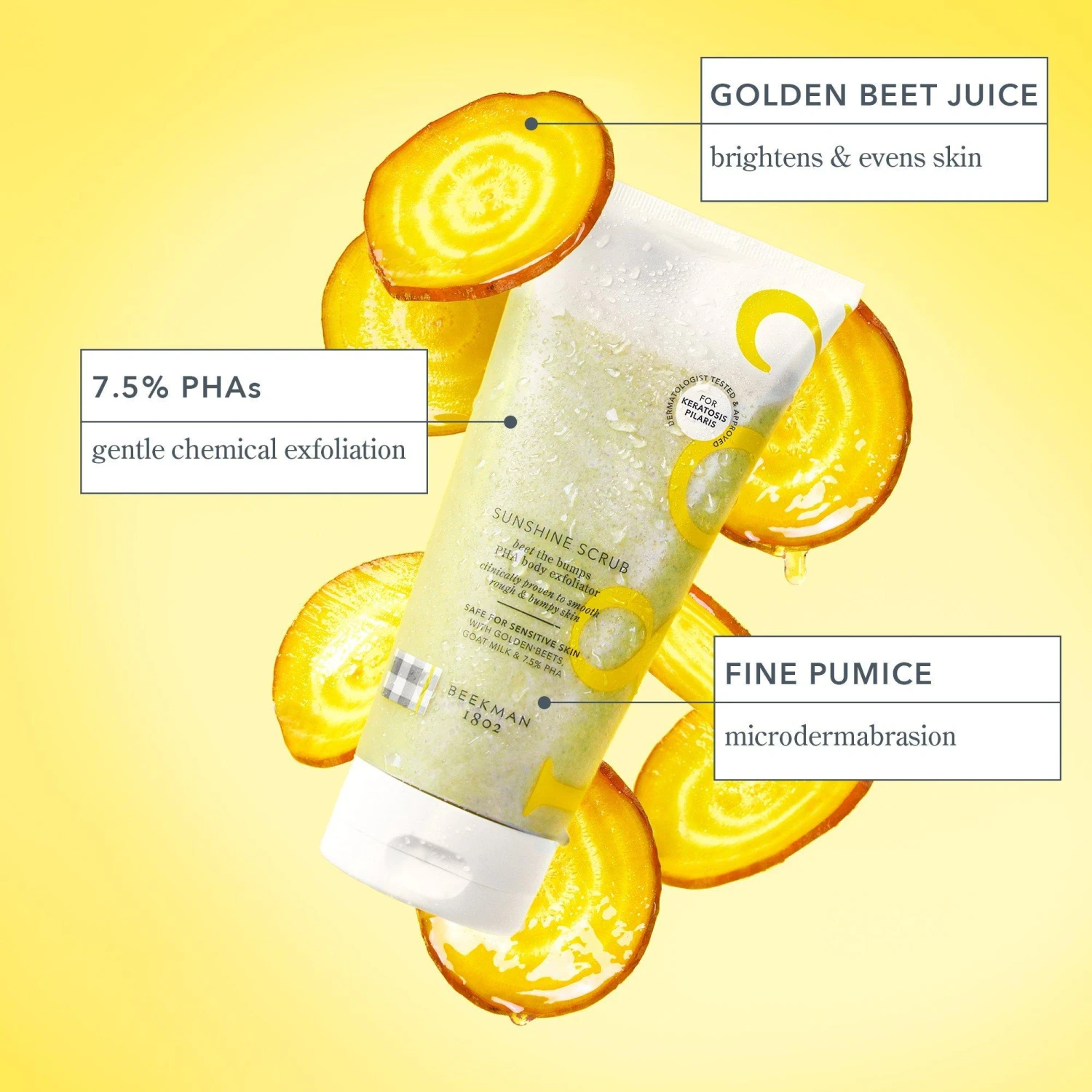 Sunshine Body Scrub 7.5% PHA Body Exfoliator 5 Sunshine Body Scrub 7.5% PHA Body Exfoliator - Image 5