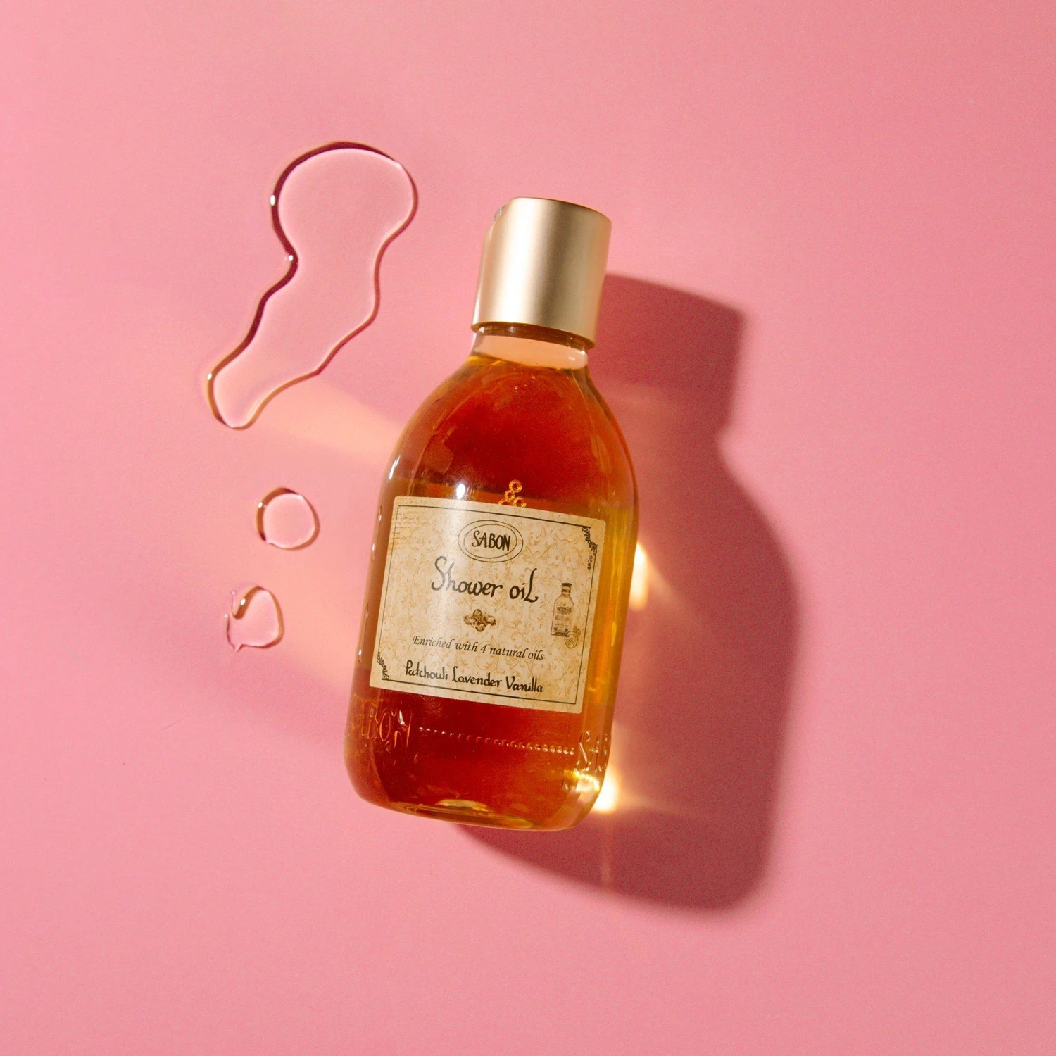 Patchouli Lavender Vanilla Shower Oil 4 Patchouli Lavender Vanilla Shower Oil - Image 4