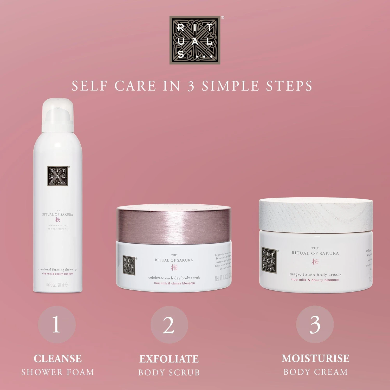 Rituals The Ritual Of Sakura Foaming Shower Gel 4 Rituals The Ritual Of Sakura Foaming Shower Gel - Image 4