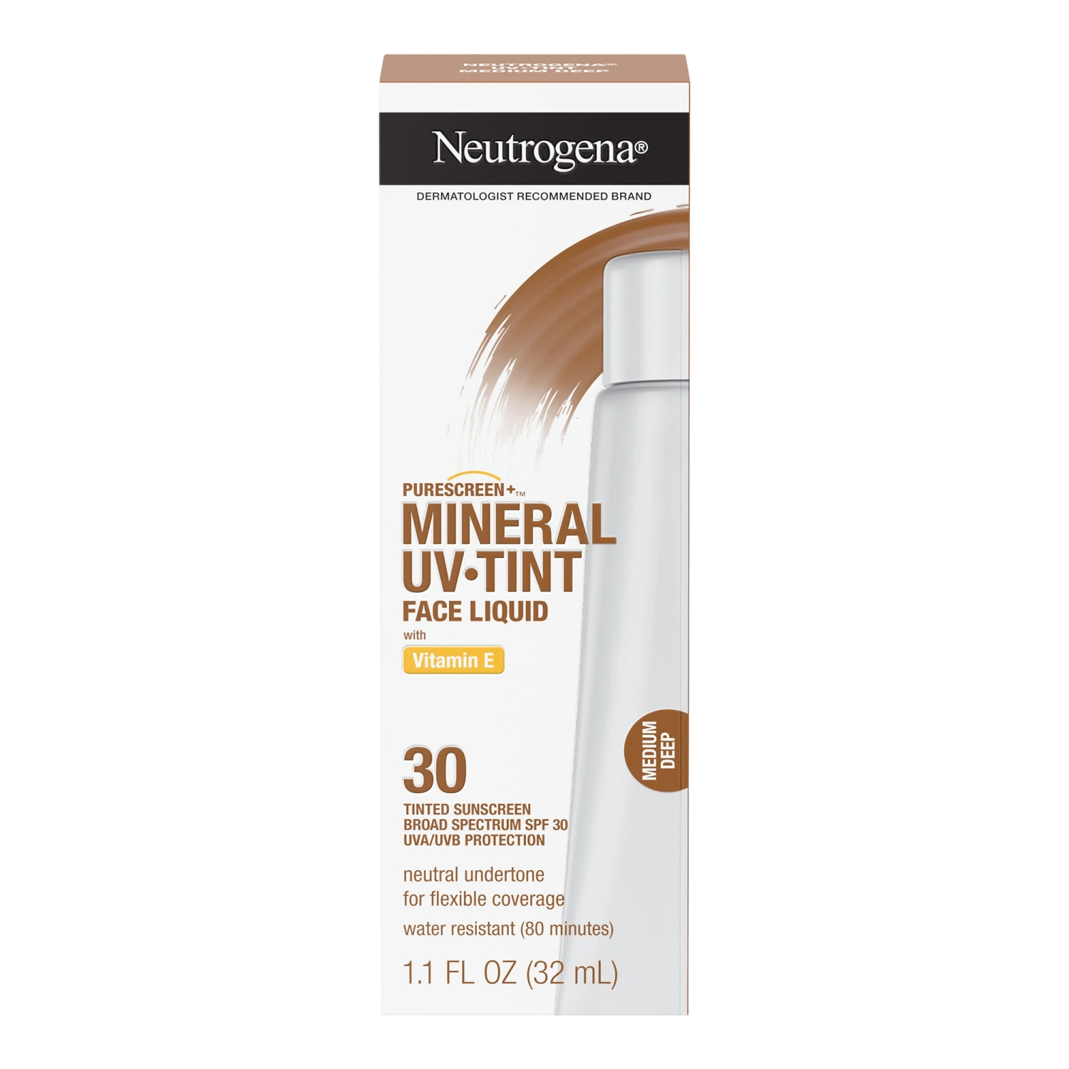 Neutrogena Purescreen+ Tinted Mineral Sunscreen 3 Neutrogena Purescreen+ Tinted Mineral Sunscreen - Image 3