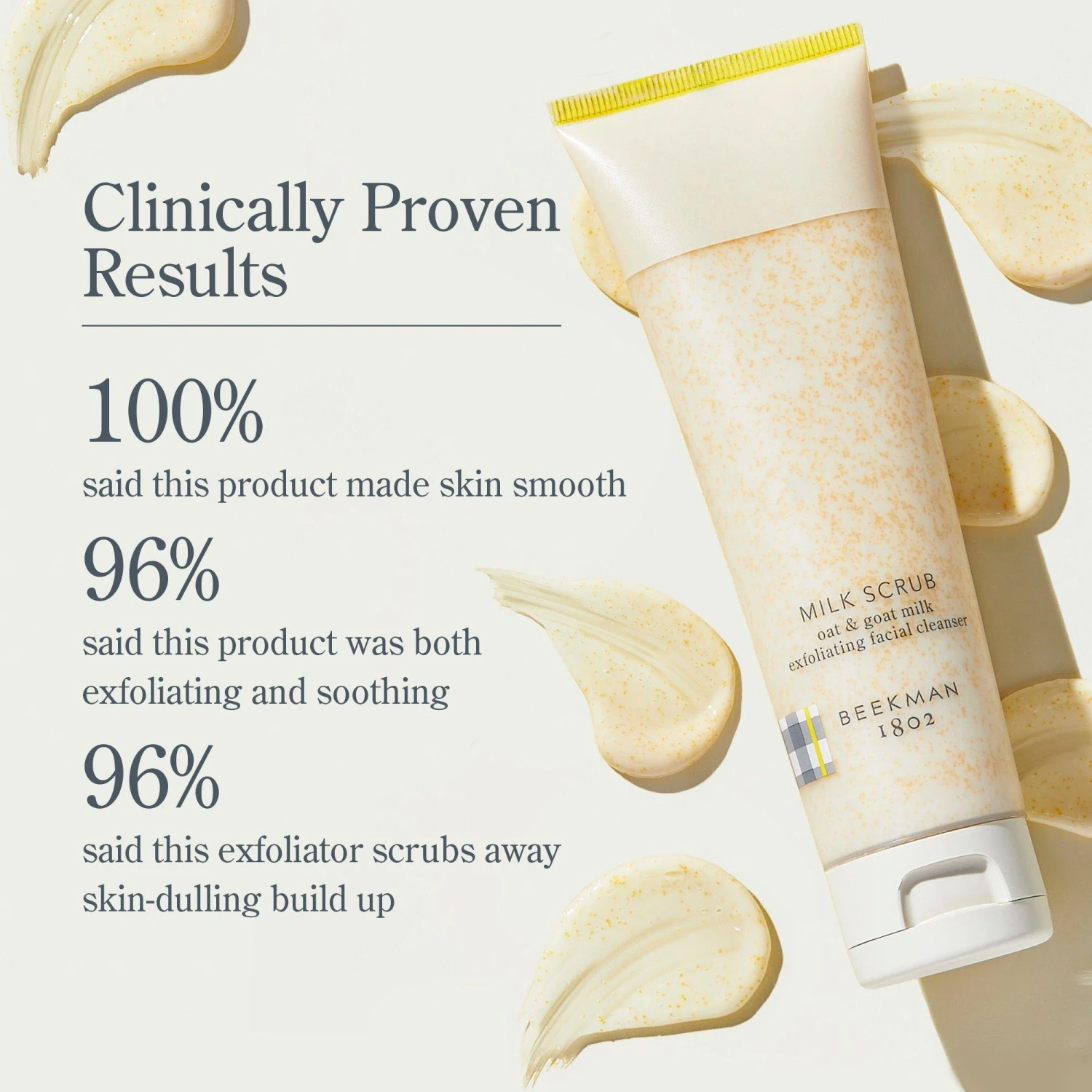 Milk Scrub Oat And Goat Milk Exfoliating Facial Cleanser 4 Milk Scrub Oat And Goat Milk Exfoliating Facial Cleanser - Image 4