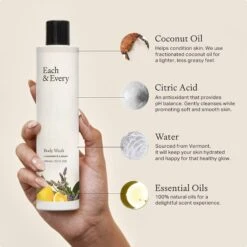 Lavender & Lemon Natural Body Wash -Cheap Beaunisa Store 2607880 alt02