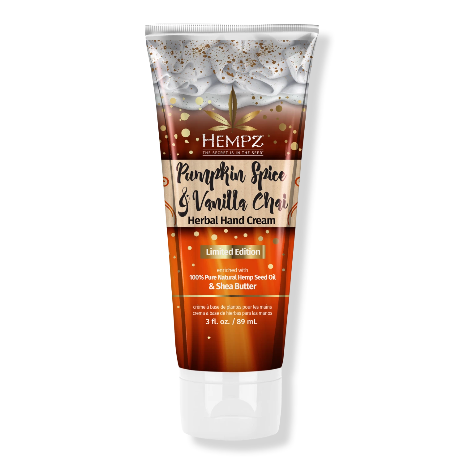 Limited Edition Pumpkin Spice & Vanilla Chai Herbal Hand Cream 4 Limited Edition Pumpkin Spice & Vanilla Chai Herbal Hand Cream - Image 4