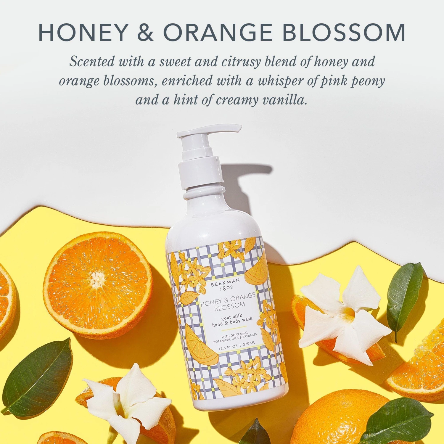 Honey & Orange Blossom Hand & Body Wash 2 Honey & Orange Blossom Hand & Body Wash - Image 2