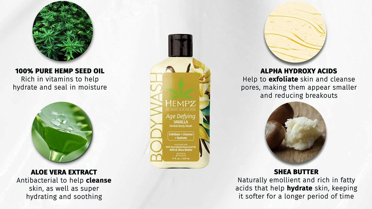 Age Defying Vanilla Herbal Body Wash 4 Age Defying Vanilla Herbal Body Wash - Image 4