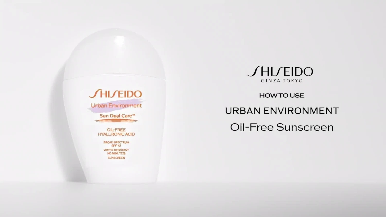 Shiseido Urban Environment Oil-Free Sunscreen Broad-Spectrum SPF 42 4 Shiseido Urban Environment Oil-Free Sunscreen Broad-Spectrum SPF 42 - Image 4