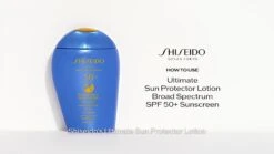 Shiseido Travel Size Ultimate Sun Protector Lotion SPF 50+ Sunscreen