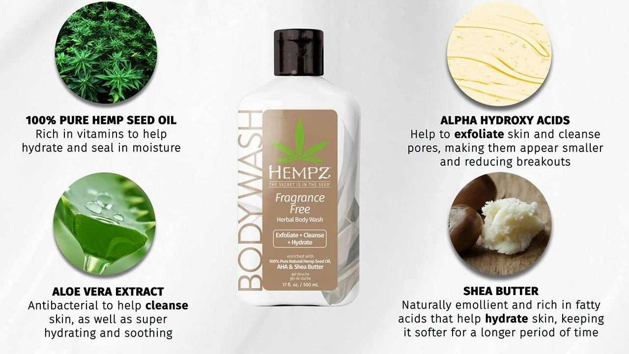 Fragrance Free Herbal Body Wash 3 Fragrance Free Herbal Body Wash - Image 3